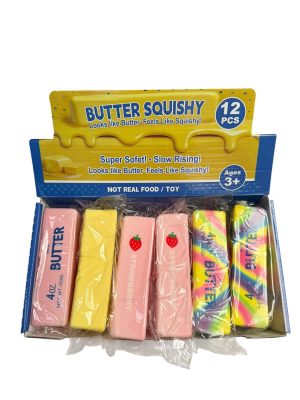 Gniotek Antystresowy 13_5CM CM Masło Squishy Miękka Zabawka relaksacyjna Sensoryczna 5599461