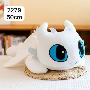 Maskotka smok leżący czarne 50 cm 6847841