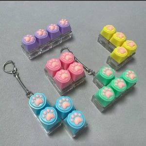 Klawiatura Mechaniczna LED Klikacz Antystresowy Brelok Fidget Switch Kliker 5556310