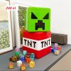 240 PCS + 4 fiegurki Klocki magnetyczne minecraft ledoweTNT Duże Pudełko 3111548