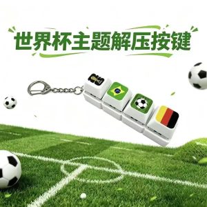 Klikacz Antystresowy Brelok Fidget 4 Switche Kliker 4806274