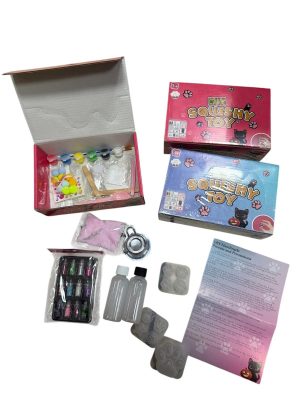 ZESTAW SQUISH DO TWORZENIA SLIME GLUTY ŁAPKA GNIOTEK DIY DLA DZIECI PREZENT 4806698