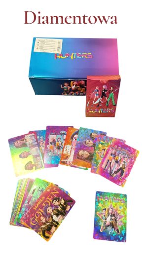 Karty kpop diamentowe 55 kart 4806875