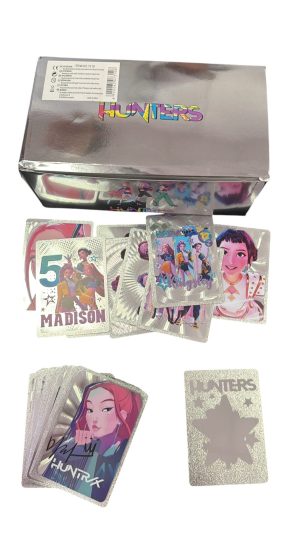 Karty kpop srebne - 55 karty 4806878