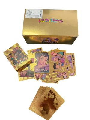 Karty kpop złoty - 55 karty 4806880