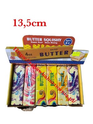 13_5cm Butter Squishy kolorowa piankowa zabawka 7085309