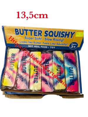 13_5cm Butter Squishy kolorowa piankowa zabawka 7085312