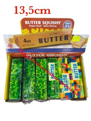 13_5cm Butter Squishy kolorowa piankowa zabawka 7085313