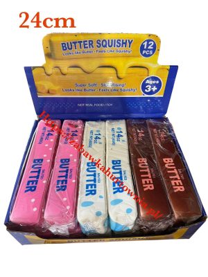 24cm Butter Squishy kolorowa piankowa zabawka 7085318