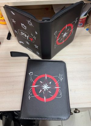 DUŻY PRZENOŚNY ALBUM KLASER SEGREGATOR NA KARTY POKEMON 400 KART ZAMEK 7905284