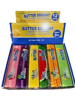 24CMcm Butter Squishy kolorowa piankowa zabawka 7905296