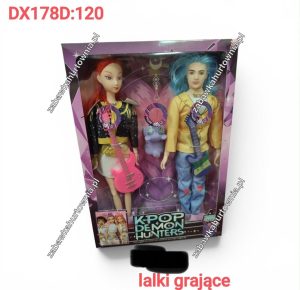 Grające Lalki kpop Demon Hunters łowczynie demonów 30 cm 8417780