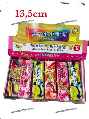 13_5cm Butter Squishy kolorowa piankowa zabawka 7954365