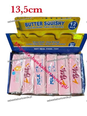 13_5cm Butter Squishy kolorowa piankowa zabawka 7954366