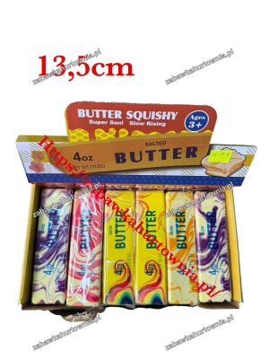 13_5cm Butter Squishy kolorowa piankowa zabawka 7954375