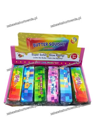 13_5cm Butter Squishy kolorowa piankowa zabawka 7954381