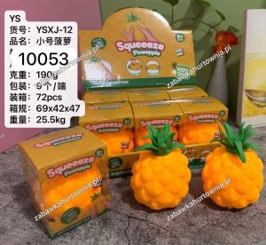 Gniotki ananas 12cm 1328478