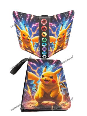DUŻY PRZENOŚNY ALBUM NA 400 KART POKEMON SEGREGATOR NA KARTY ZAMEK 5769698