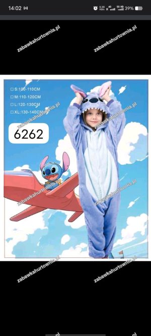 Piżama Stich Rozmiar S-M 5252409