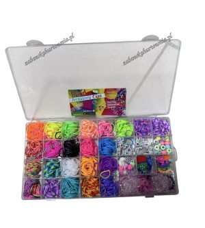 GUMKI DO ROBIENIA BRANSOLETEK +KORALIKI DIY ZESTAW 5252418