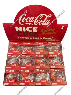 COCACOLA Nee Doh Nice Cube  Gniotek Sensoryczny Squishy 3753965