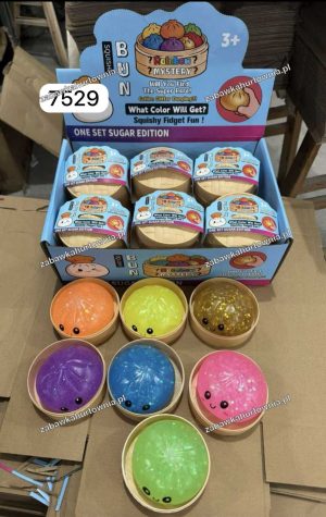 8_5CM  Gniotki dumplings brokatowe żelowe 3753973