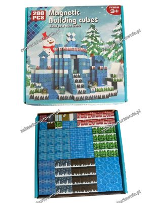 200 EL KLOCKI MAGNETYCZNE Idealny Prezent na Dzień Dziecka dla Chłopca 8453983
