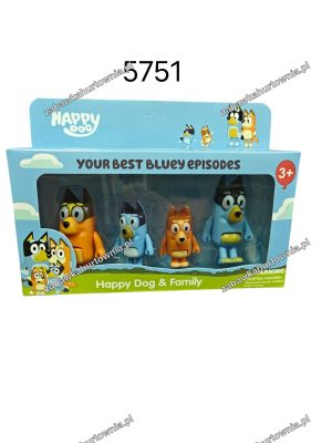 Figurki Bluey 4 szt 5702891