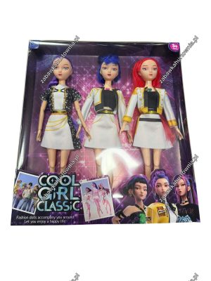 Lalka kpop 3 szt z muzyką 5297199